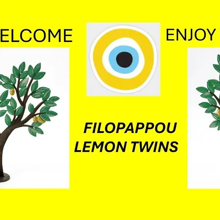 Filopappou Lemons Twins Luxurious Near To Acropolis Atény